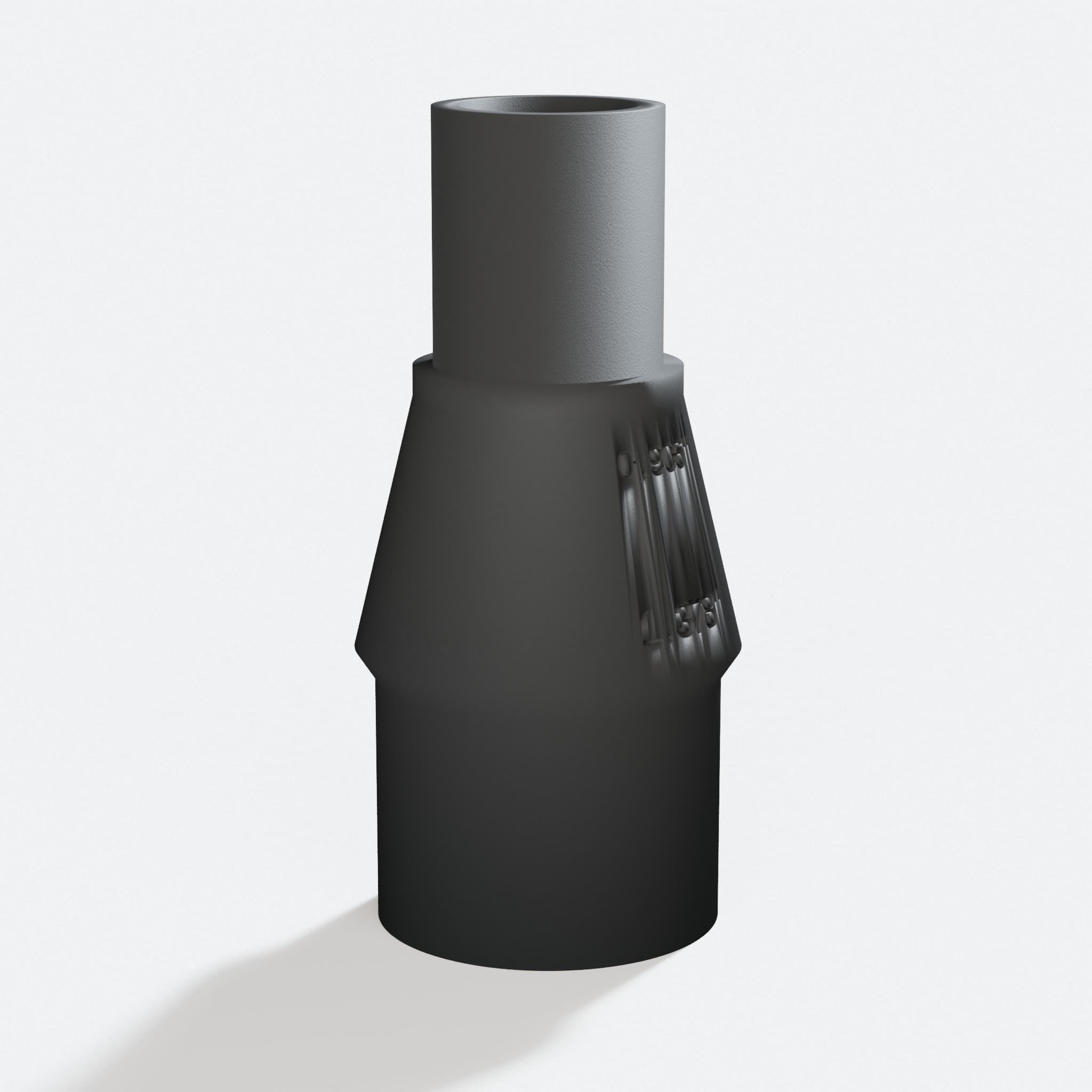 Close view of the corner of the adapter for the DJV182