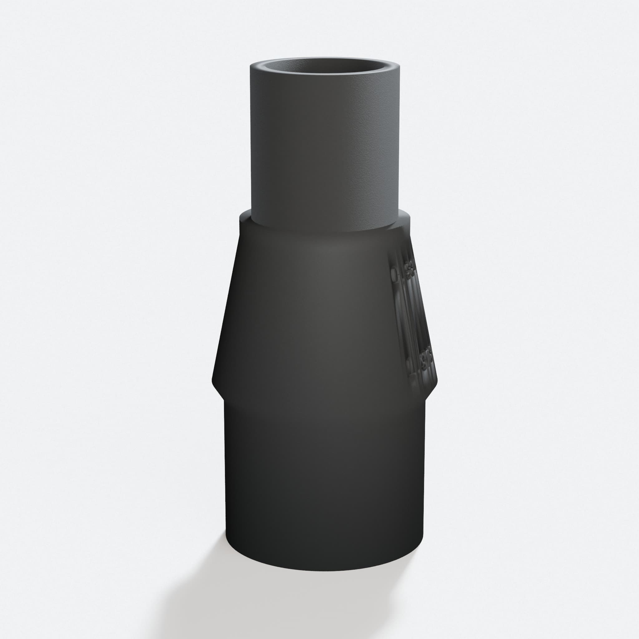 Close view of the middle of the 9404 to Bosch VAC090AH adapter