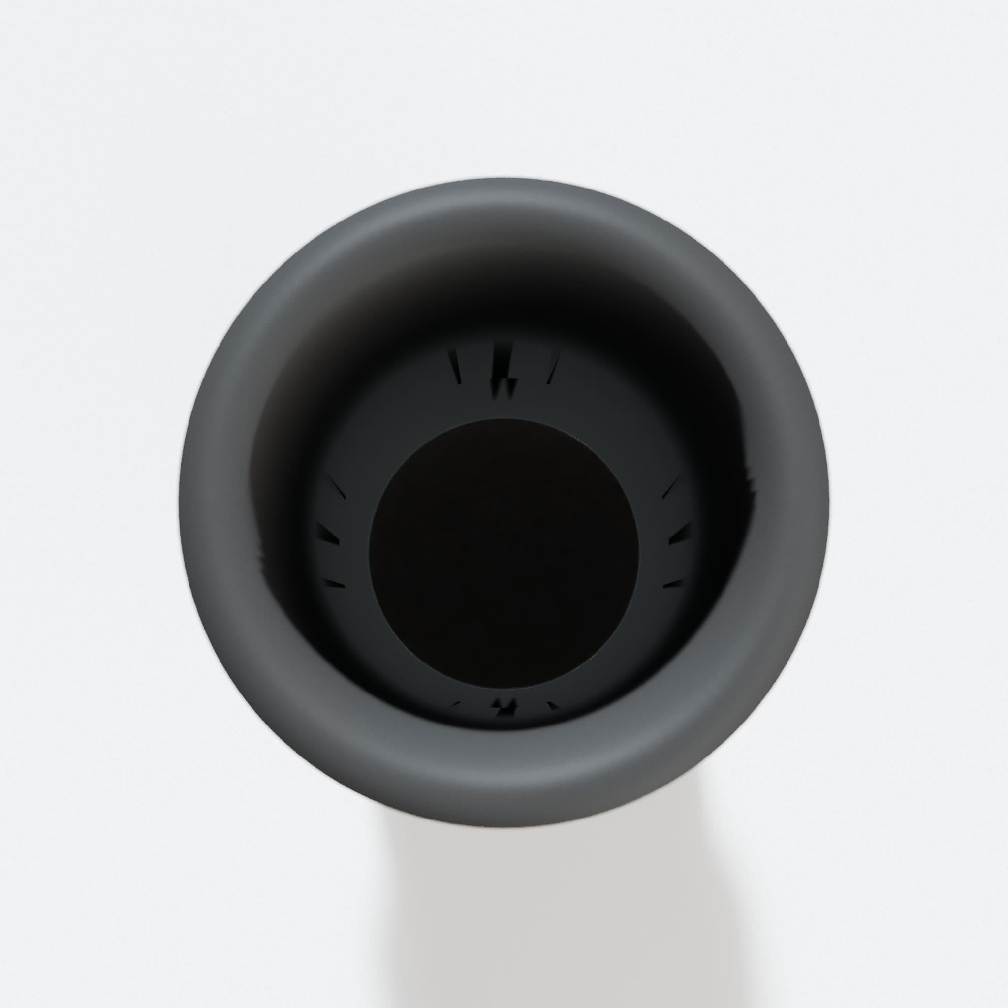 Top view into the 25.4 mm opening of the 561630 adapter