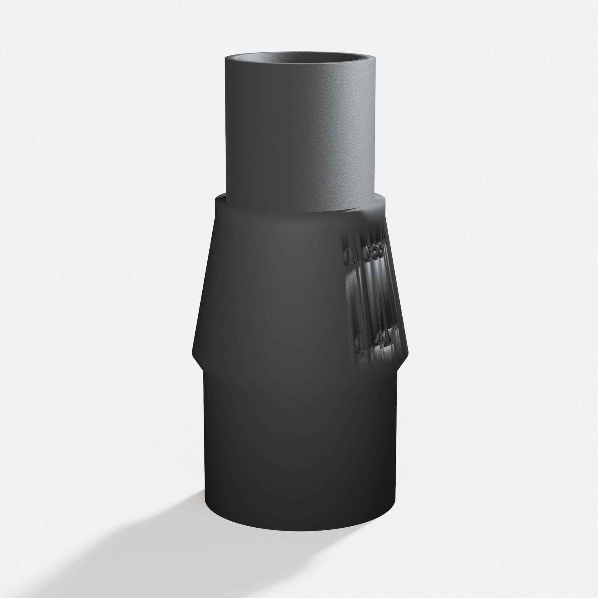 Close view of the corner of the adapter for the Origin