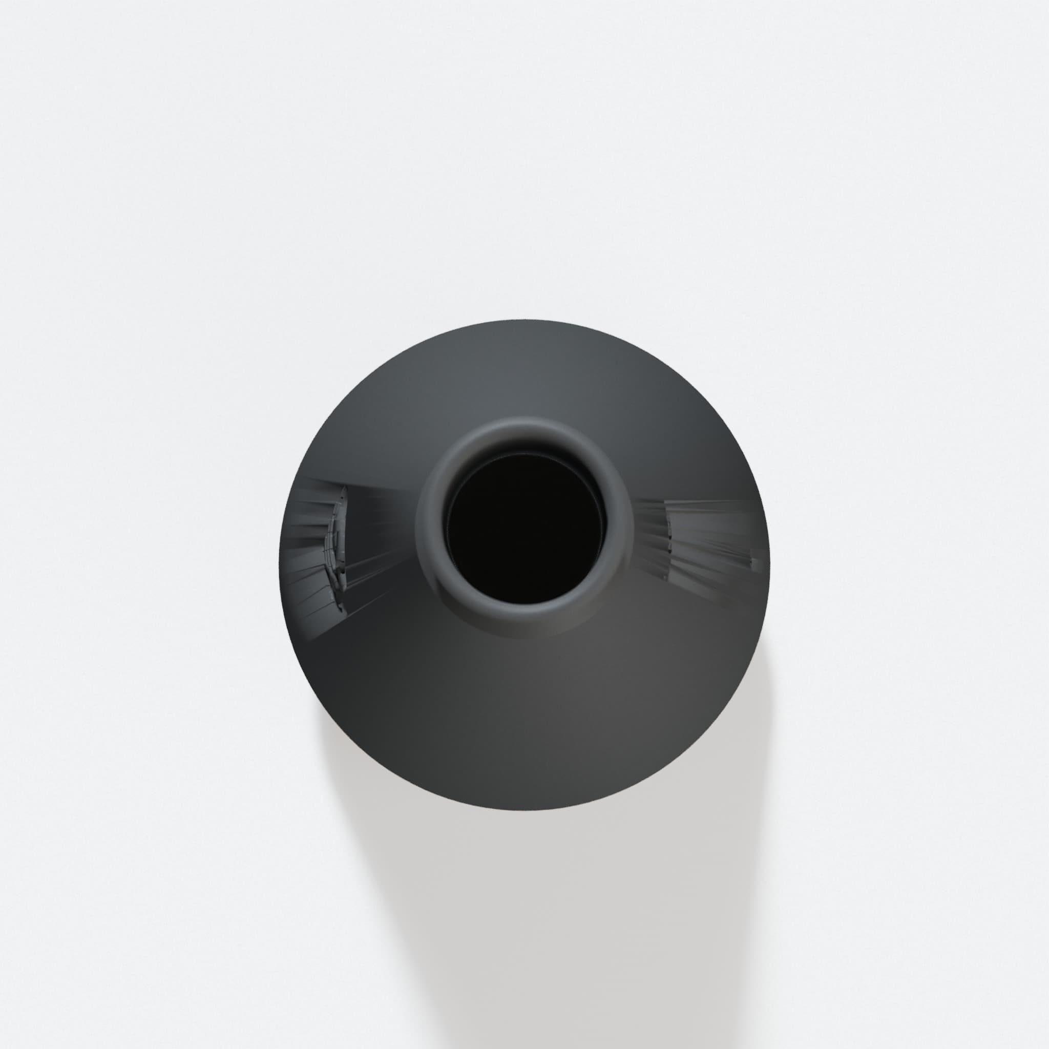 Top view into the 101.6 mm opening of the 574174 adapter
