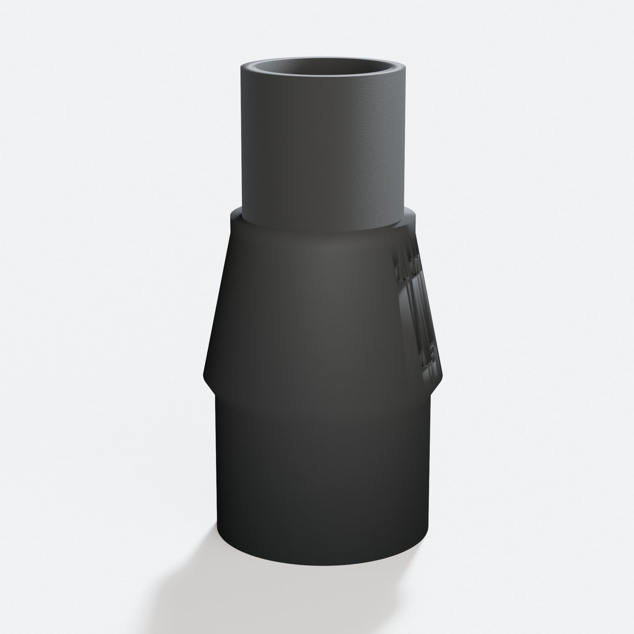 Close view of the middle of the ROS20VSK to 1.5" Duct adapter
