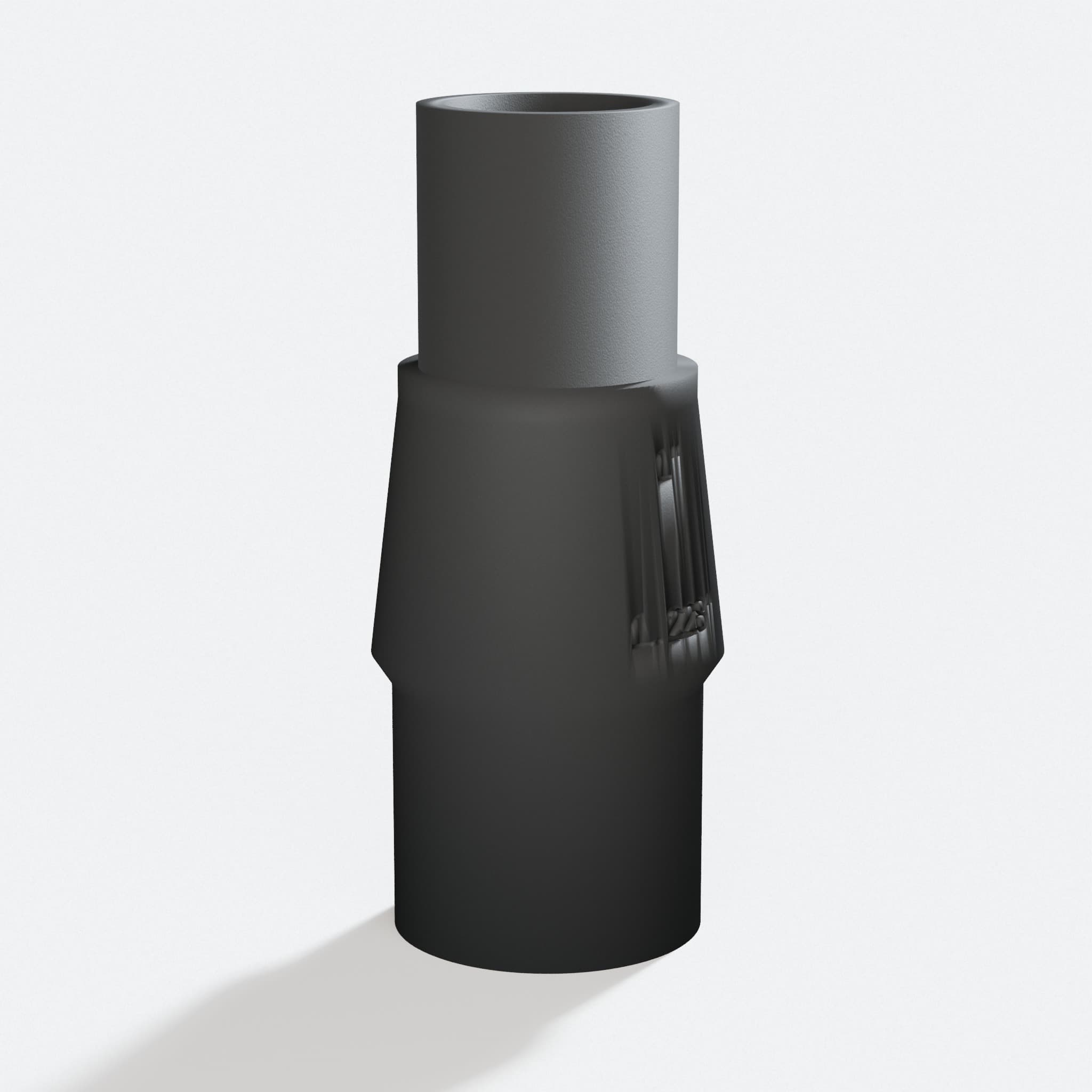 Close view of the corner of the adapter for the DCW600B