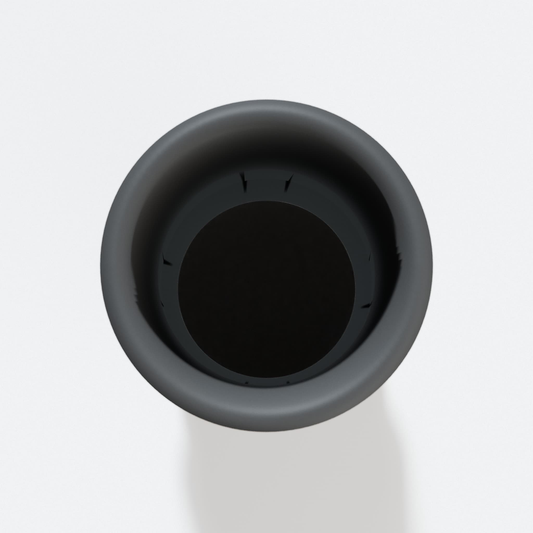 Top view into the 36 mm opening of the 2737-20 adapter