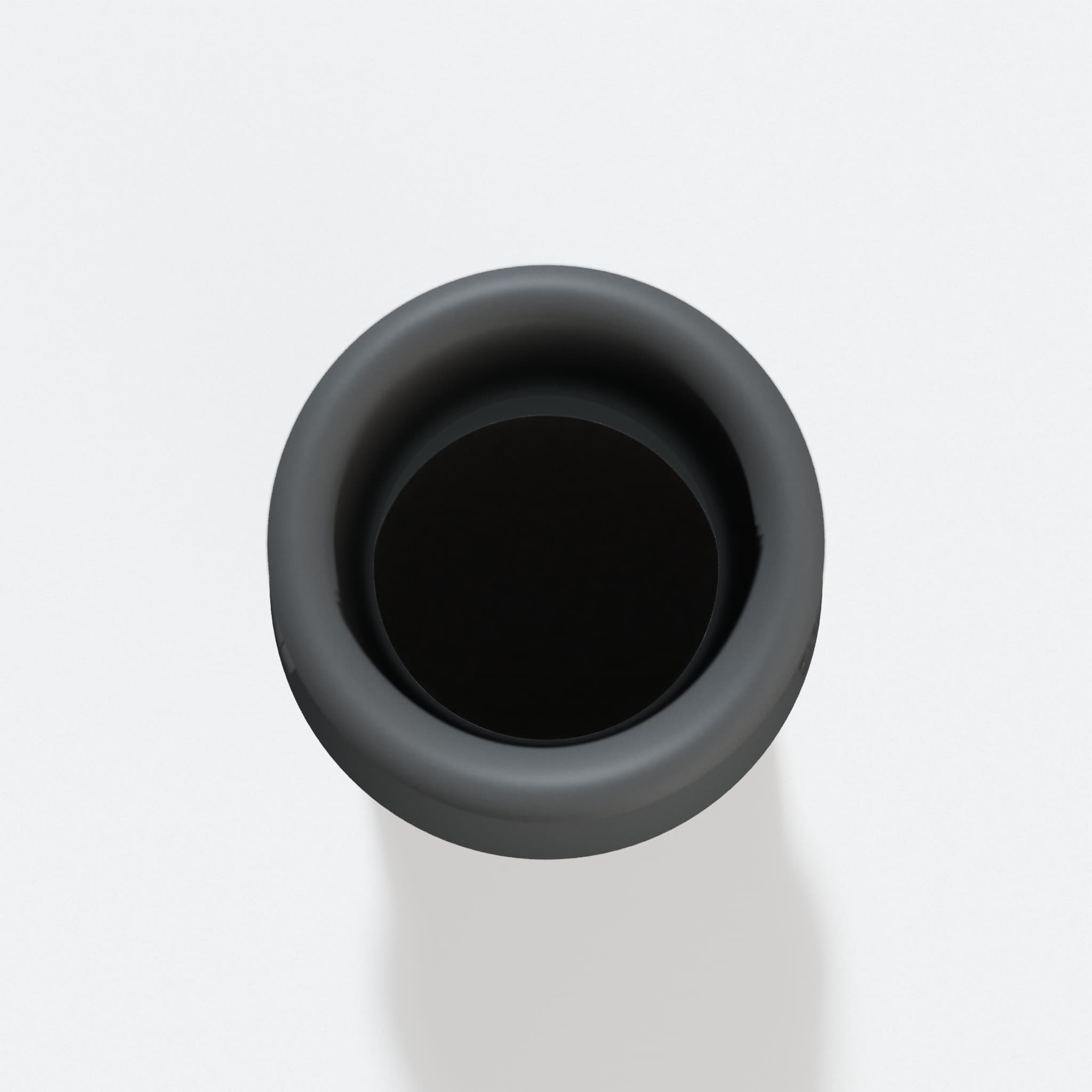 Top view into the 25.4 mm opening of the DWS779 adapter