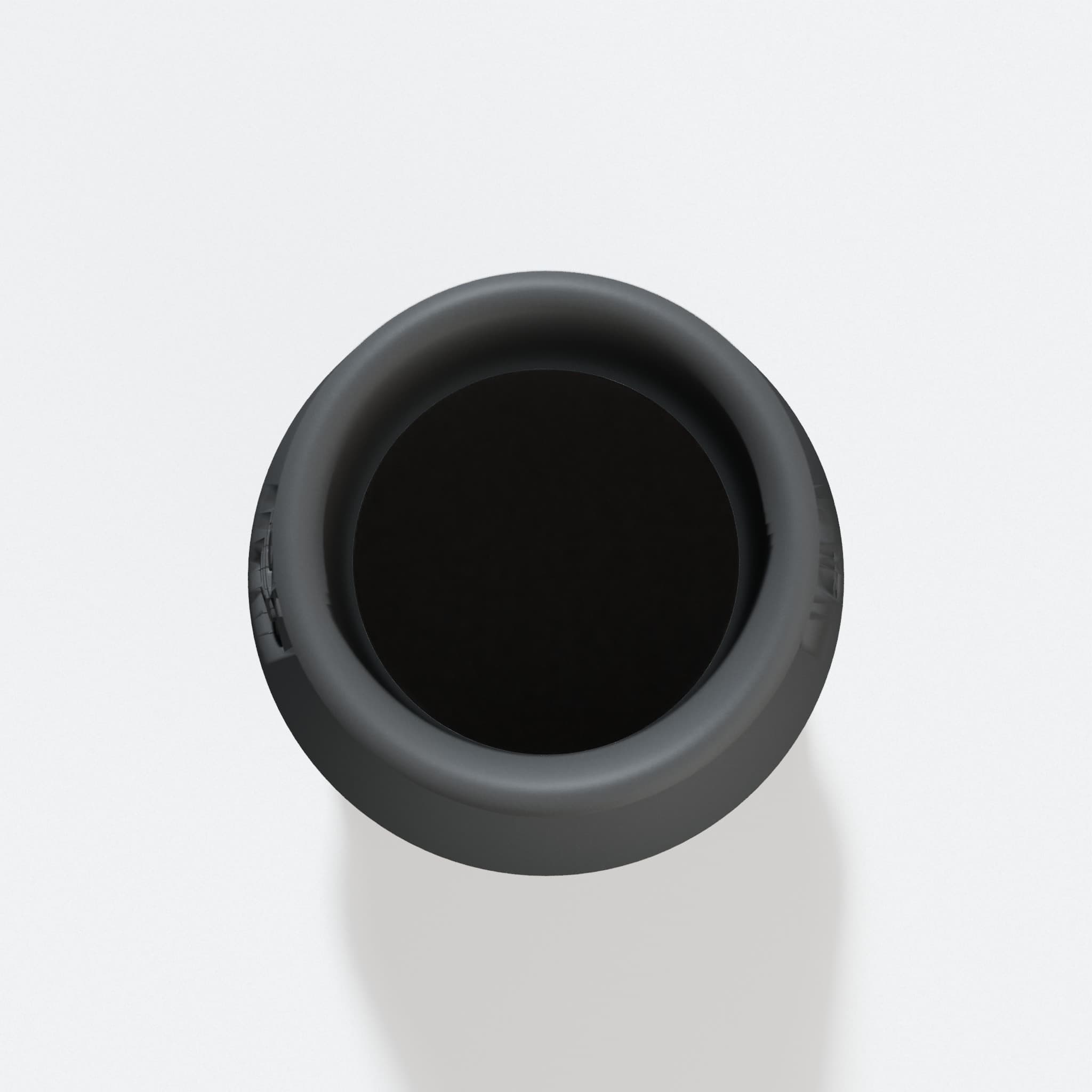 Top view into the 50.8 mm opening of the DWS779 adapter