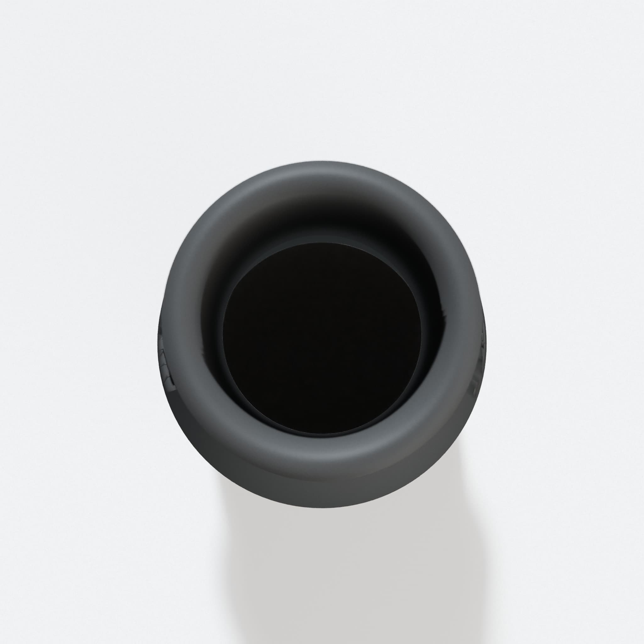 Top view into the 25.4 mm opening of the XSH06Z adapter