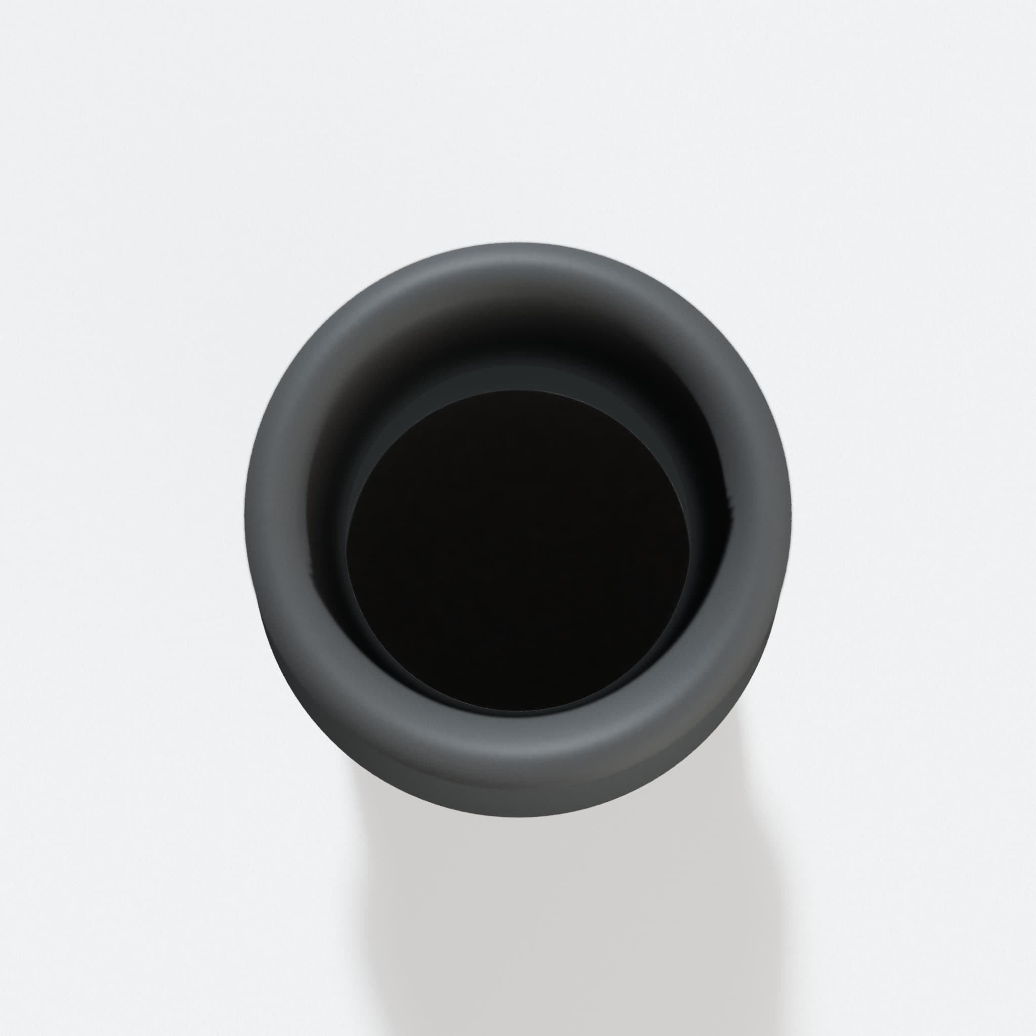Top view into the 27 mm opening of the XSH06Z adapter