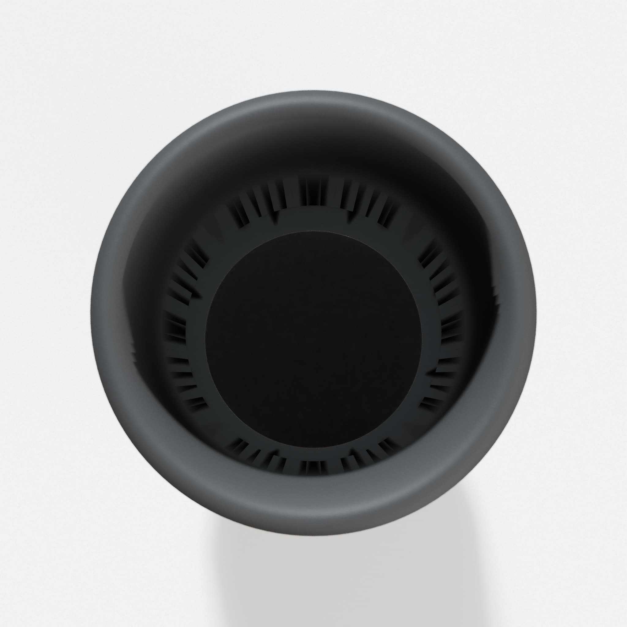 Top view into the 38.1 mm opening of the DCS335B adapter