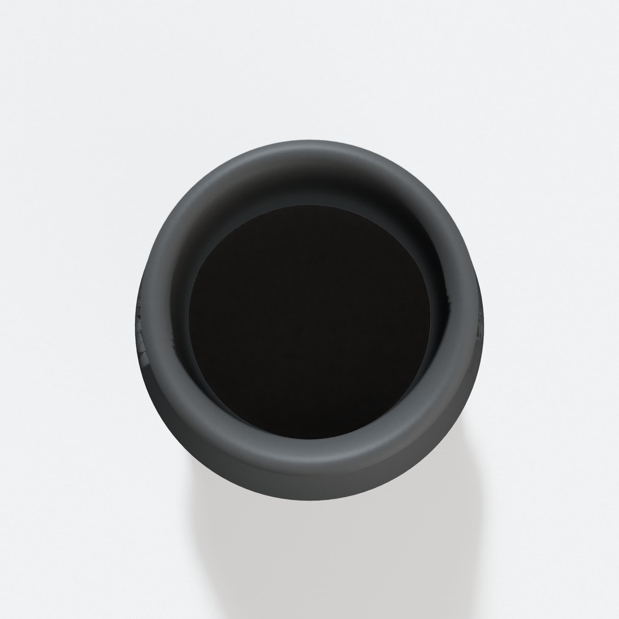 Top view into the 50.8 mm opening of the DCS335B adapter