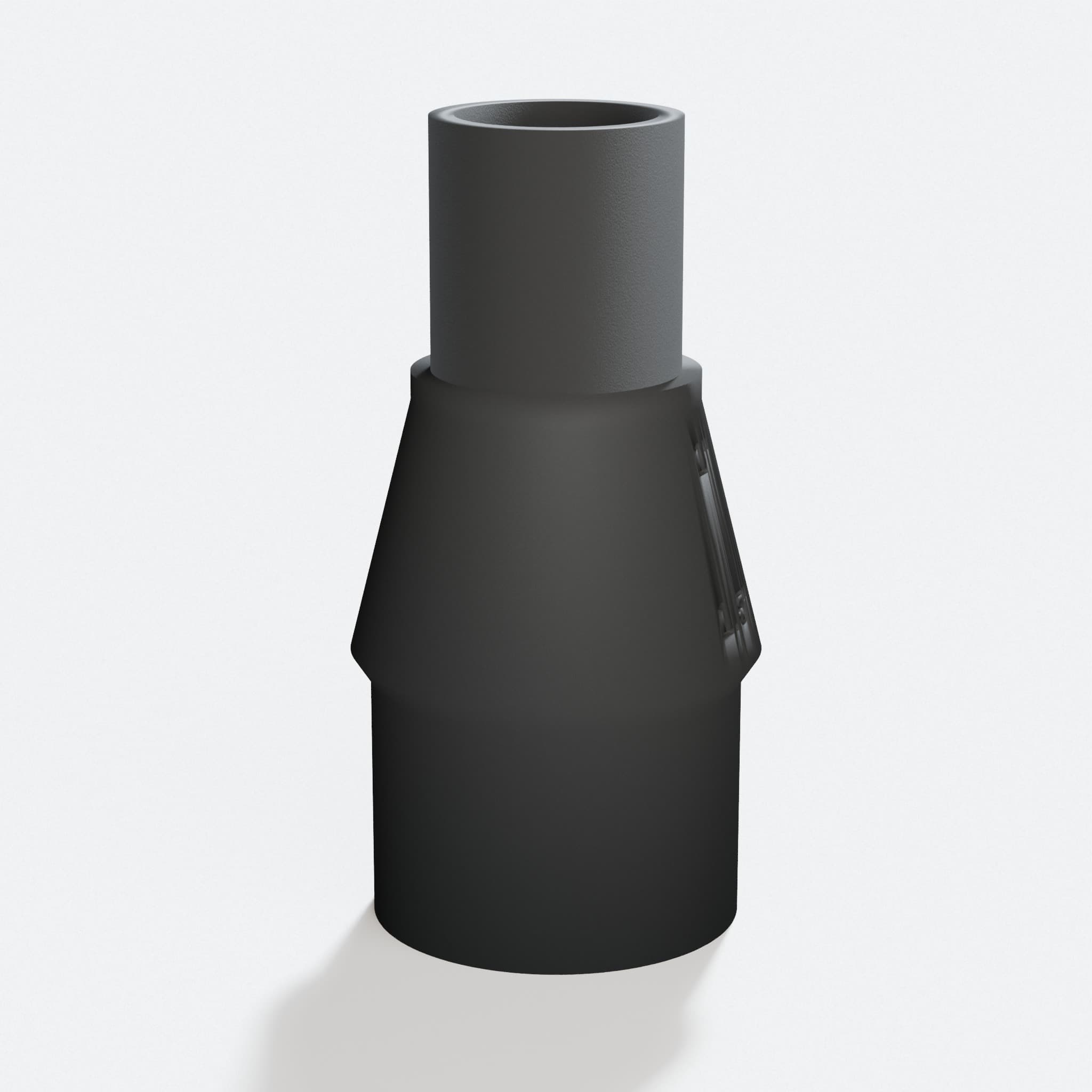 Close view of the middle of the CMXEMAX69434501 to 1" Duct adapter