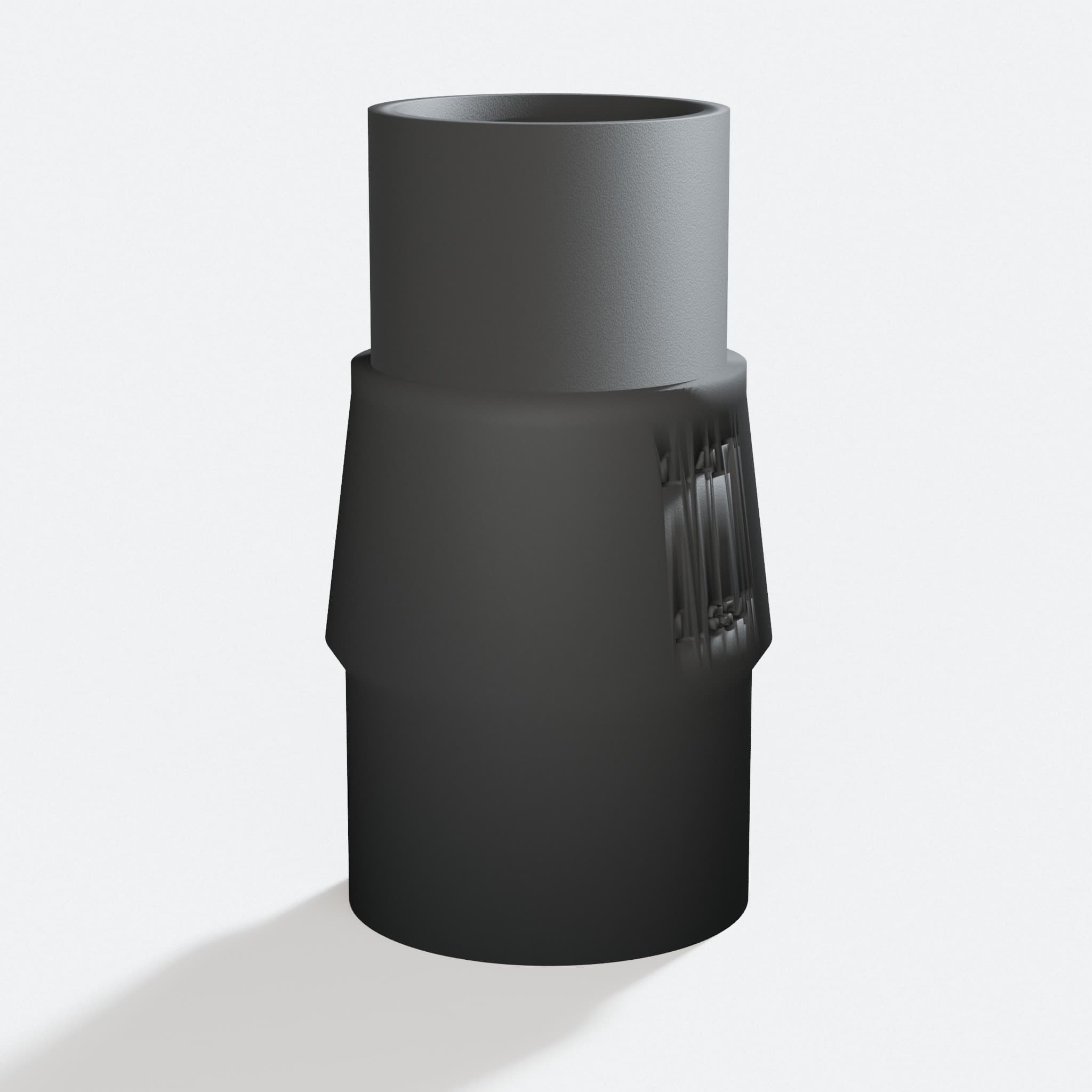 Close view of the corner of the adapter for the DCP580B