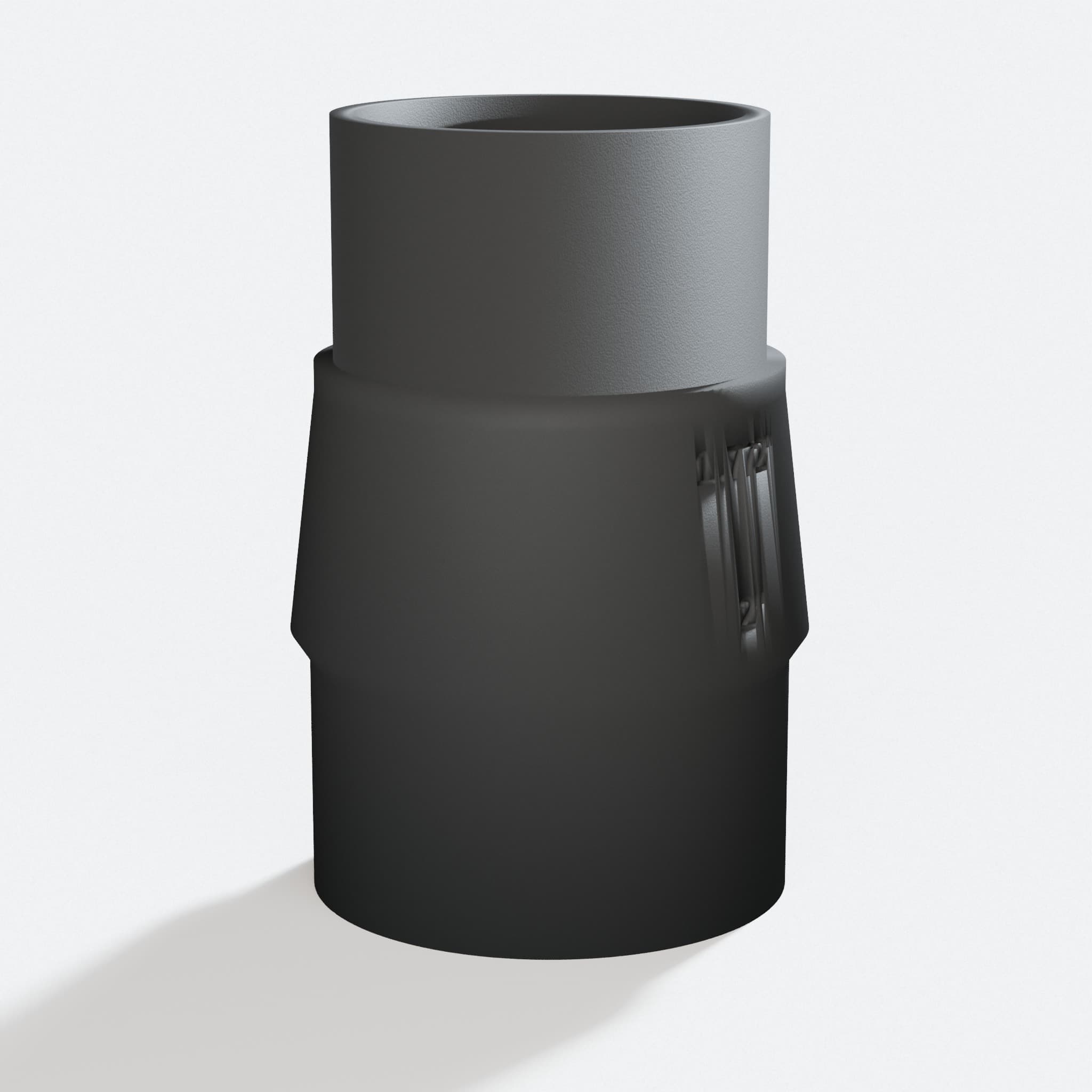 Close view of the corner of the adapter for the KP0810