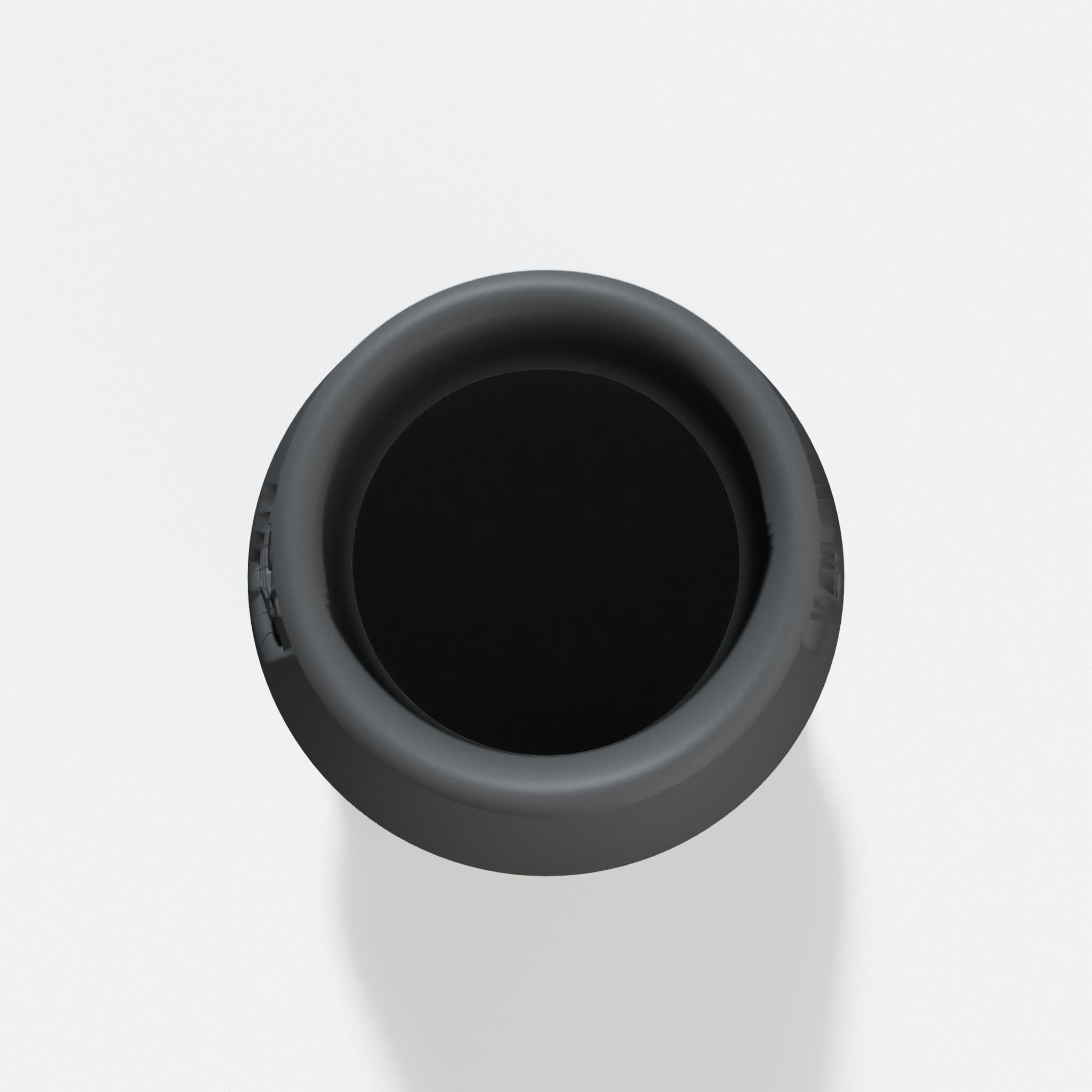 Top view into the 35 mm opening of the 58862 adapter