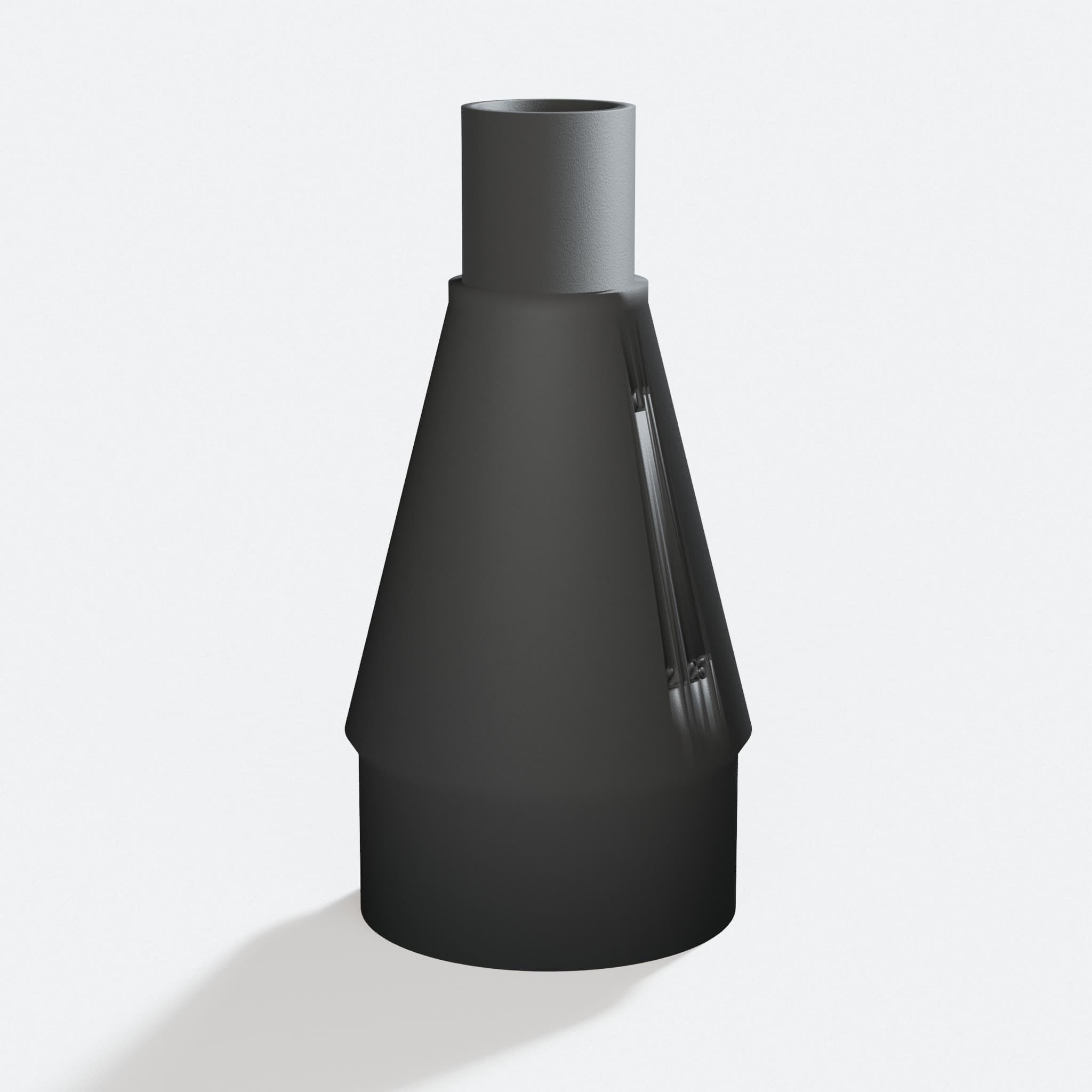 Close view of the corner of the adapter for the CMXETAX