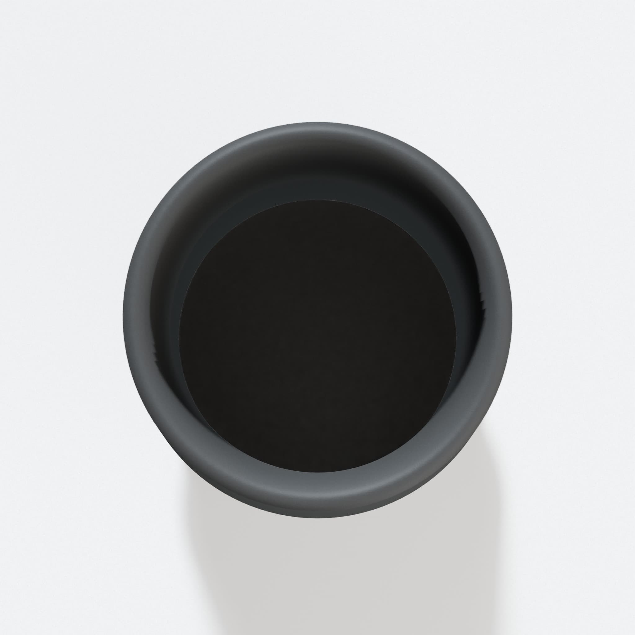 Top view into the 47.6 mm opening of the CMXETAX adapter