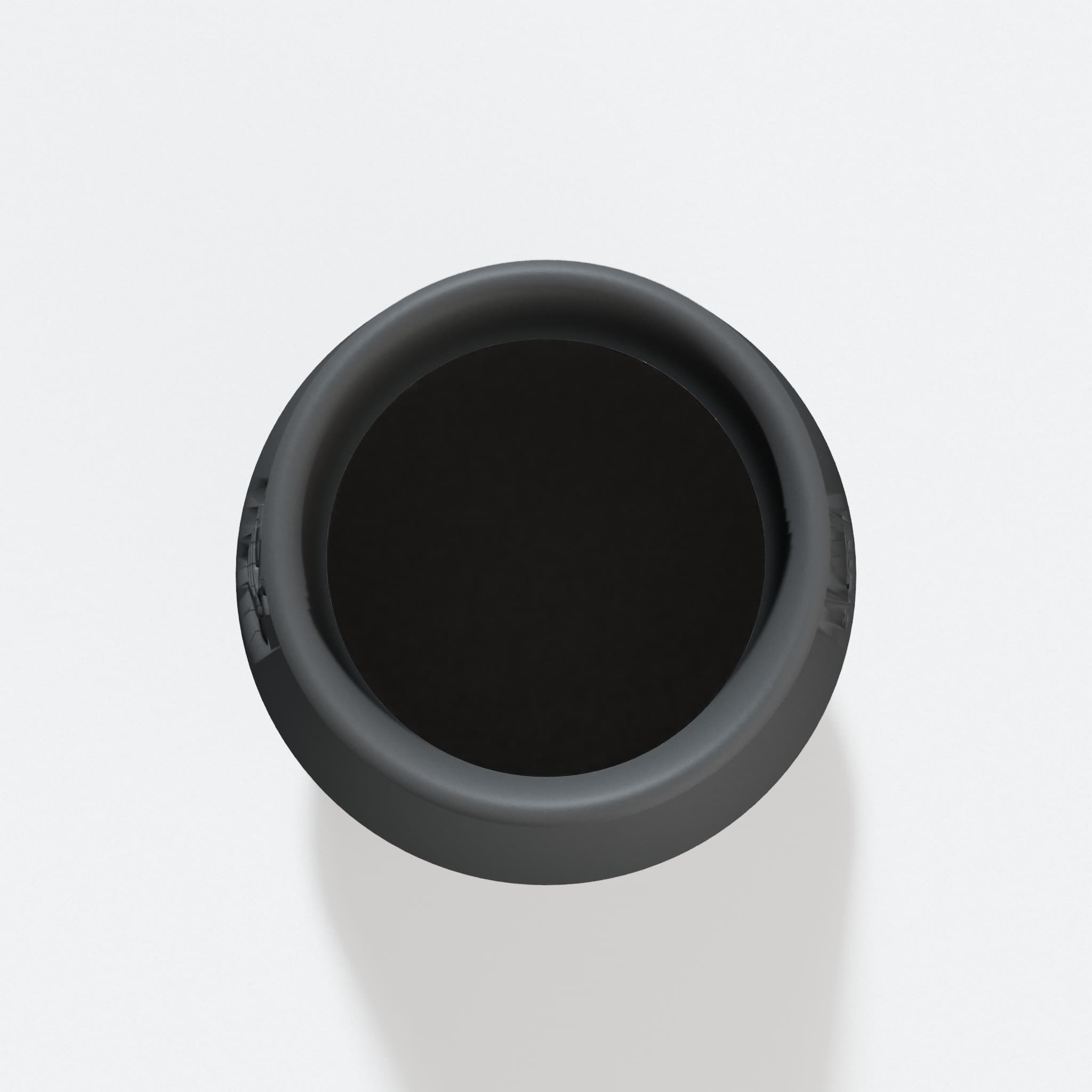Top view into the 47.6 mm opening of the 2012NB adapter