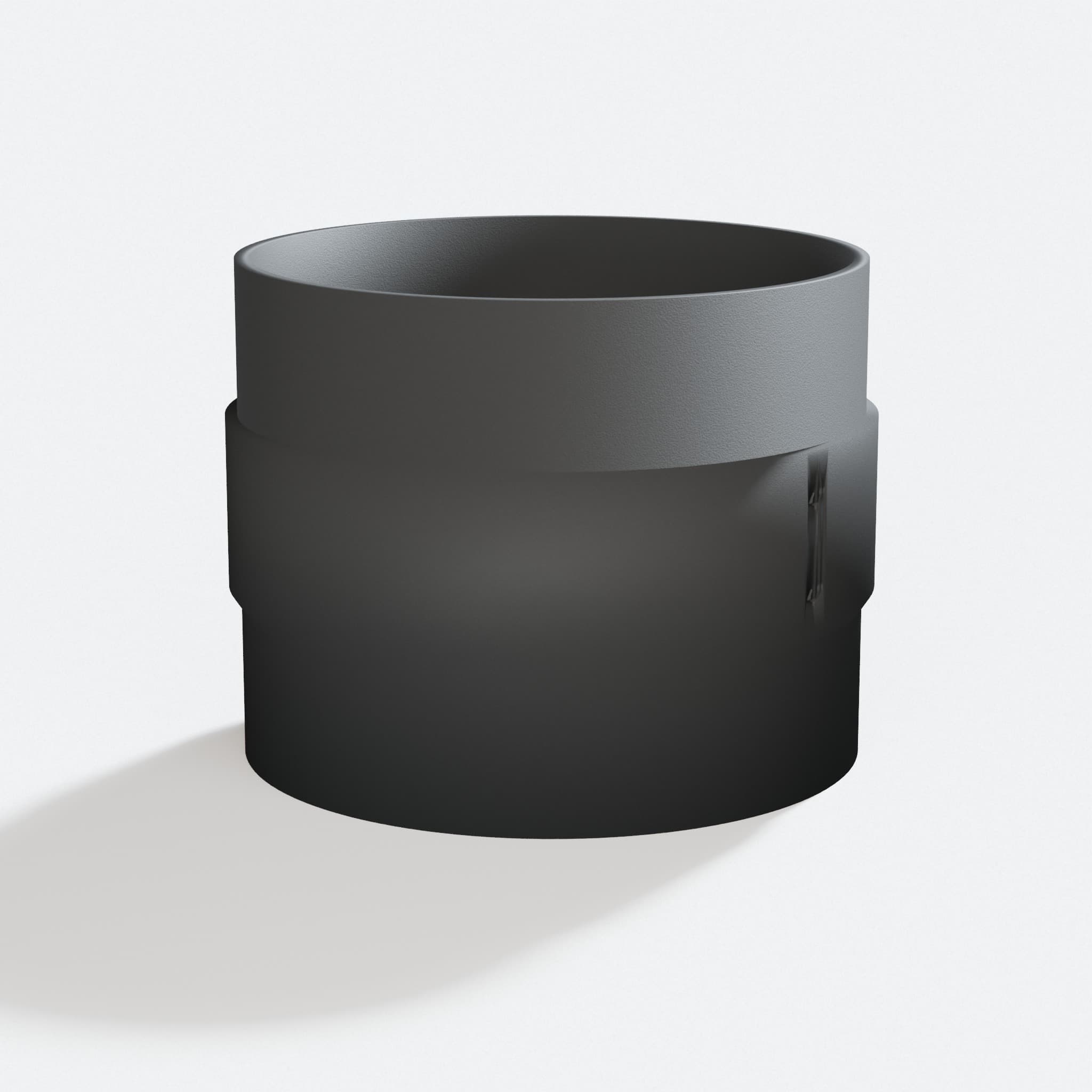 Close view of the corner of the adapter for the 50110CC-WHD