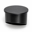 2-1/4 inch End Cap - 3D Printed Dust Collection Fitting, product photo