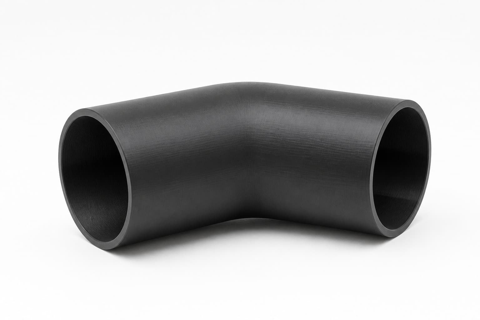 5 inch 22.5 Degree Elbow - 3D Printed Dust Collection Fitting, product photo