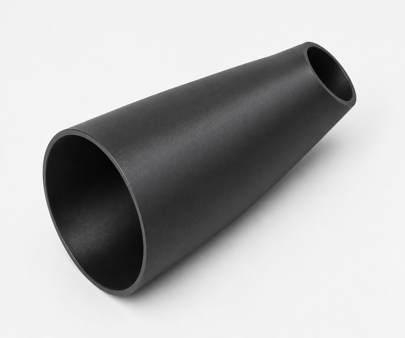 3-1/2 inch to 3 inch Tapered Transition - 3D Printed Dust Collection, product photo
