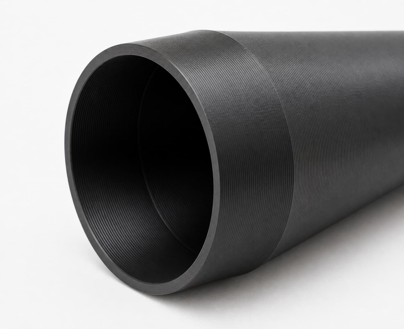 5 inch to 1-7/8 inch Tapered Transition - 3D Printed Dust Collection, close view of the printed surface