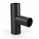 1-1/2 inch to 1-1/4 inch Tee Fitting - 3D Printed Dust Collection Fitting, product photo