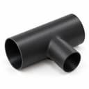 2-1/2 inch to 1-1/2 inch Tee Fitting - 3D Printed Dust Collection Fitting, product photo