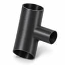 2-1/2 inch to 1-1/4 inch Tee Fitting - 3D Printed Dust Collection Fitting, product photo