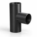 2-1/2 inch to 2 inch Tee Fitting - 3D Printed Dust Collection Fitting, product photo