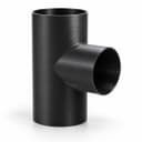 3-1/2 inch to 3 inch Tee Fitting - 3D Printed Dust Collection Fitting, product photo