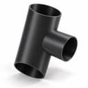 4 inch to 3 inch Tee Fitting - 3D Printed Dust Collection Fitting, product photo