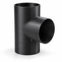 5 inch Tee Fitting - 3D Printed Dust Collection Fitting, product photo
