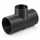5 inch to 3-1/2 inch Tee Fitting - 3D Printed Dust Collection Fitting, product photo