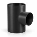 6 inch to 4 inch Tee Fitting - 3D Printed Dust Collection Fitting, product photo