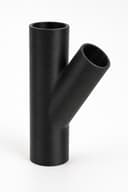 1-1/4 inch to 1 inch Wye Splitter - 3D Printed Dust Collection Fitting, product photo