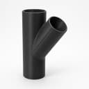 2-1/4 inch to 1-7/8 inch Wye Splitter - 3D Printed Dust Collection Fitting, product photo