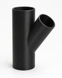 2-1/4 inch to 1-1/2 inch Wye Splitter - 3D Printed Dust Collection Fitting, product photo