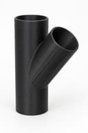 2-1/4 inch to 2 inch Wye Splitter - 3D Printed Dust Collection Fitting, product photo