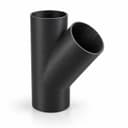 3-1/2 inch Wye Splitter - 3D Printed Dust Collection Fitting, product photo