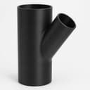 3-1/2 inch to 1-7/8 inch Wye Splitter - 3D Printed Dust Collection Fitting, product photo