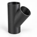 4 inch to 3-1/2 inch Wye Splitter - 3D Printed Dust Collection Fitting, product photo