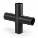 1 inch Cross Fitting - 3D Printed Dust Collection Fitting, product photo
