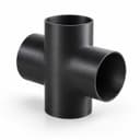 4 inch Cross Fitting - 3D Printed Dust Collection Fitting, product photo