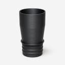 1-7/8 inch Corrugated Hose to 2-1/4 inch Smooth Duct Adapter, product photo
