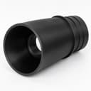 2-1/4 inch Corrugated Hose to 2-1/2 inch Smooth Duct Adapter, product photo
