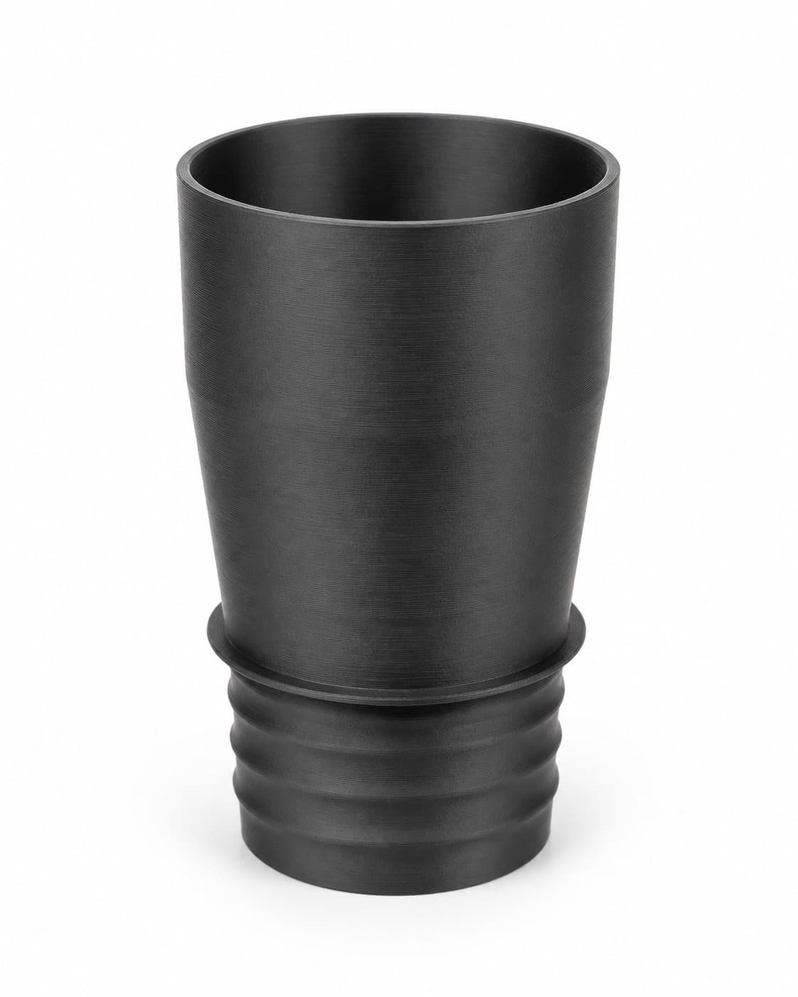 1-7/8 inch Wire Reinforced Hose to 2-1/4 inch Smooth Duct Adapter, product photo