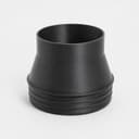 5 inch Wire Reinforced Hose to 4 inch Smooth Duct Adapter, product photo