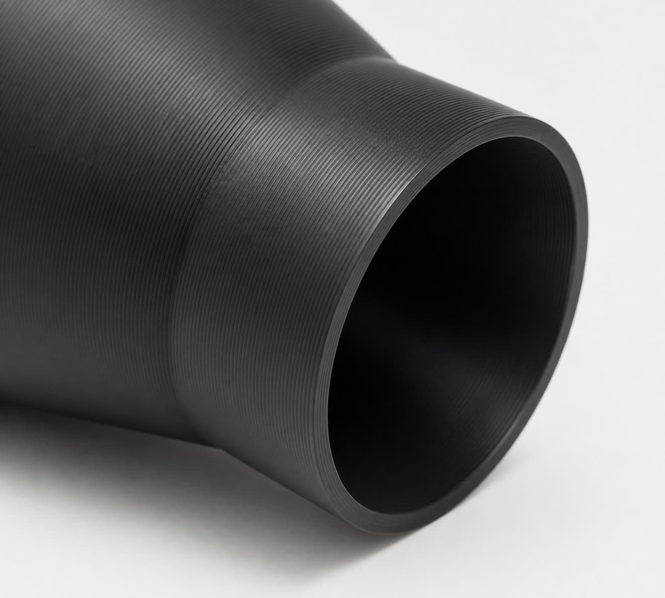 4 inch to 2-1/4 inch Dust Collection Reducer, close view of the printed surface