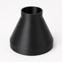 7 inch to 3 inch Dust Collection Reducer, product photo